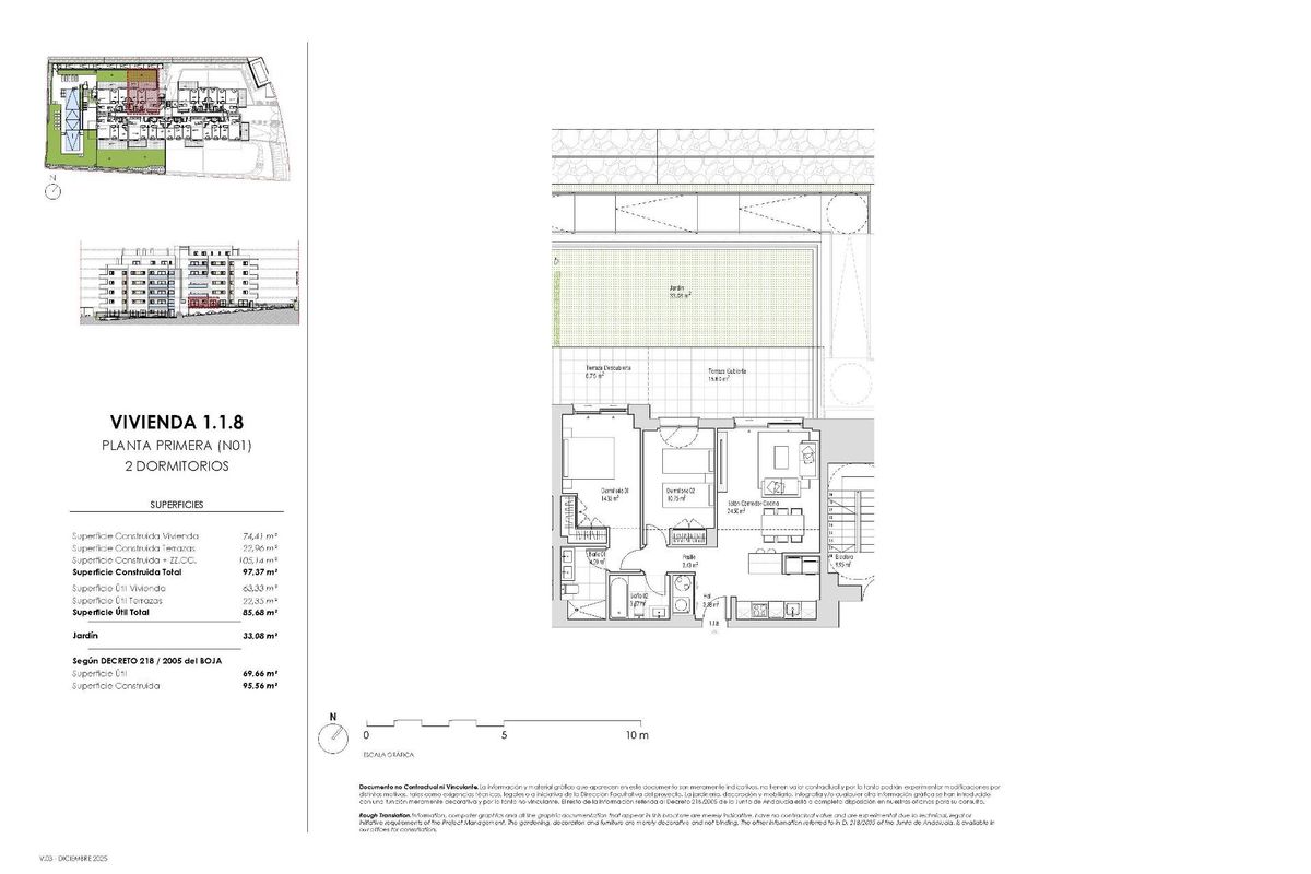 Secure parking space and storage room
