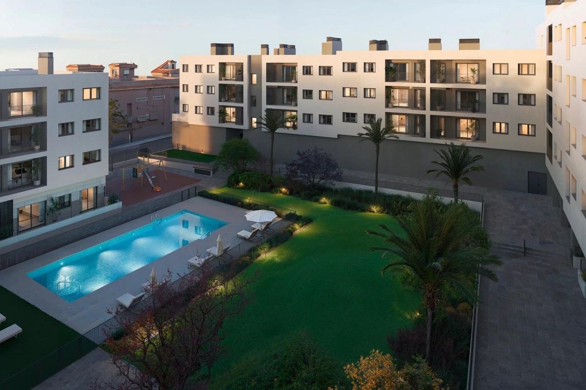 Konyha földszinti apartman Alicante