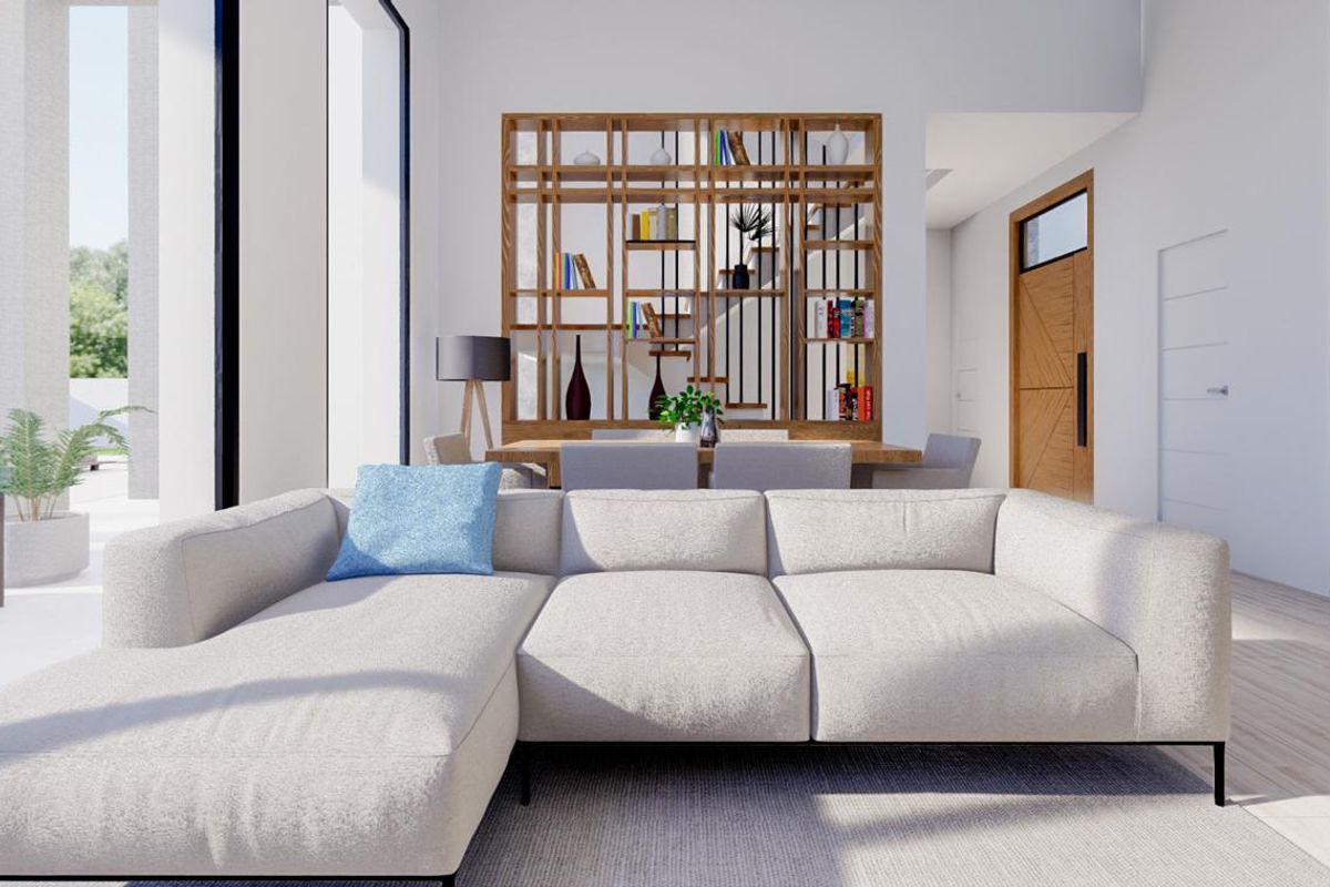 Private pool overlooking the sea