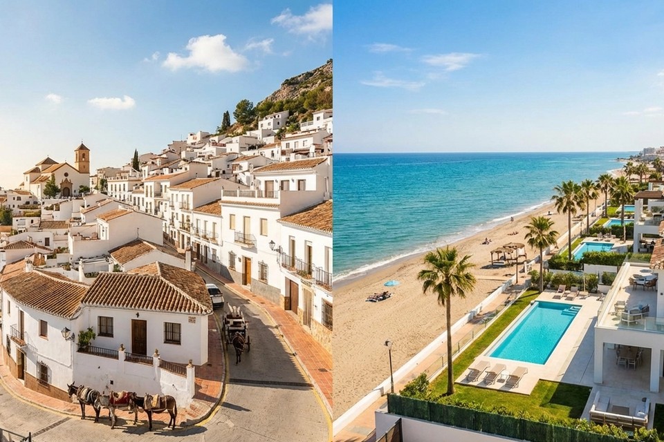 Mijas Pueblo vs Mijas Costa: Property Buyer's Guide