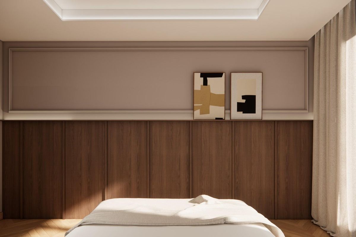 Lichte woonkamer met moderne inrichting