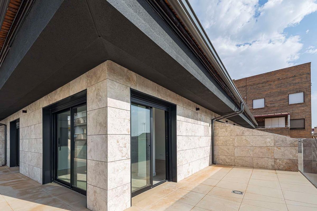 Badkamer met vloerverwarming in Murcia penthouse