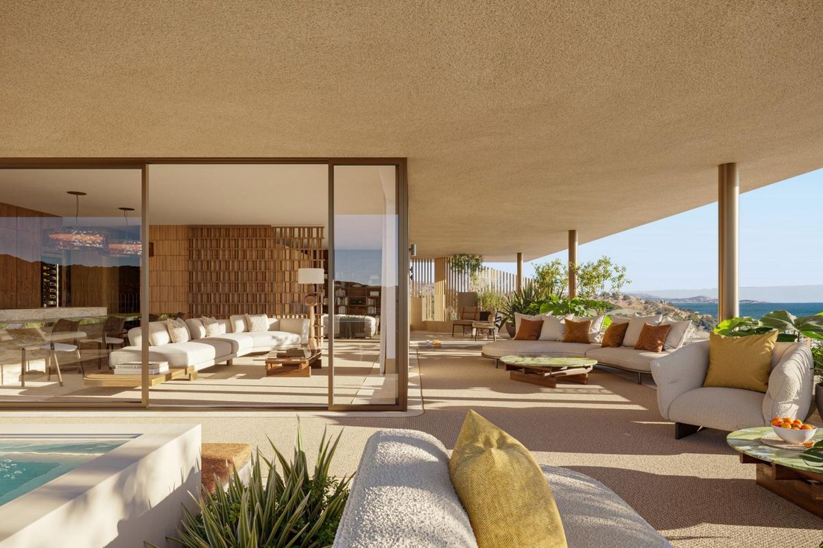 Penthouse exterior in Fuengirola with terrace