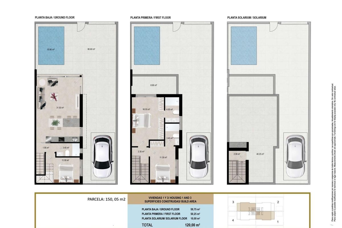 Bejárat quad villa San Javier