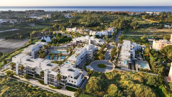 Földszinti lakás Estepona terasszal