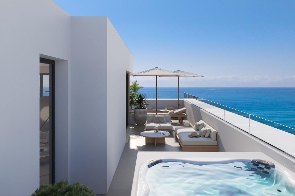 Exclusieve nieuwbouwappartementen en penthouses met uitzicht op zee in Fuengirola