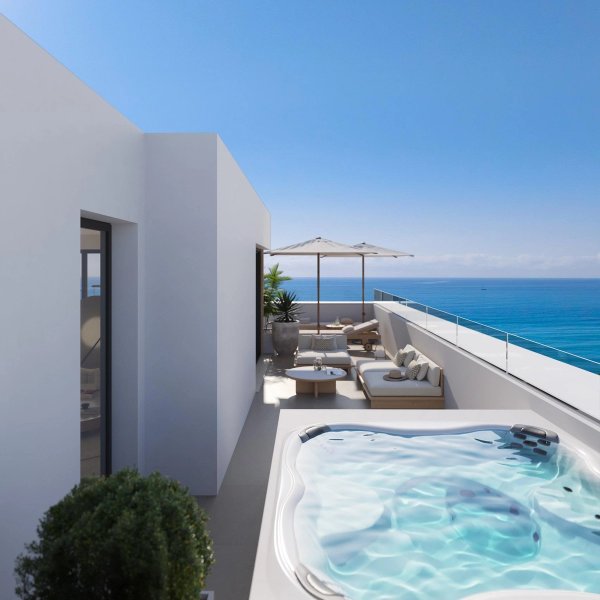 Exclusieve nieuwbouwappartementen en penthouses met uitzicht op zee in Fuengirola