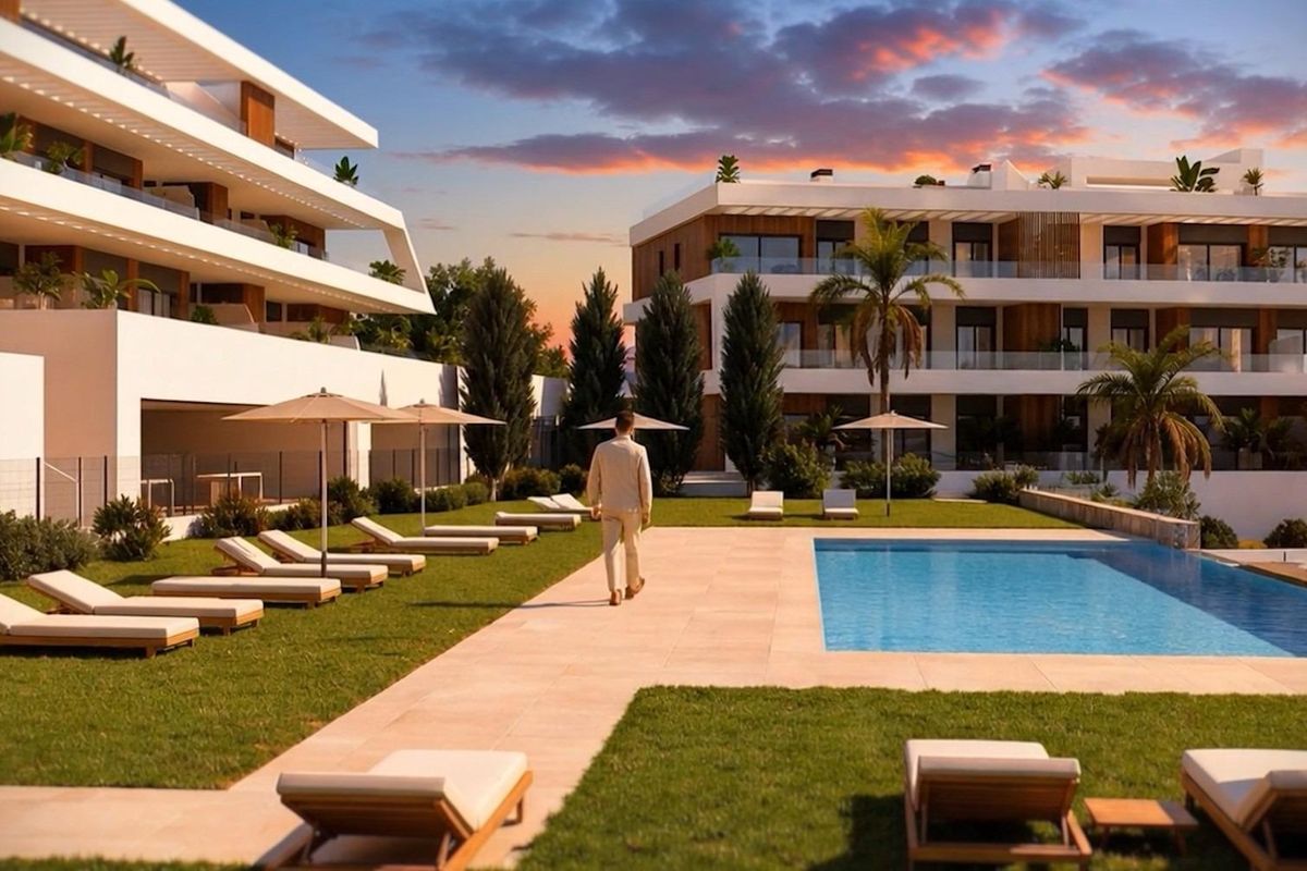 2-Schlafzimmer EG-Wohnung Finestrat Pool - Bild 6