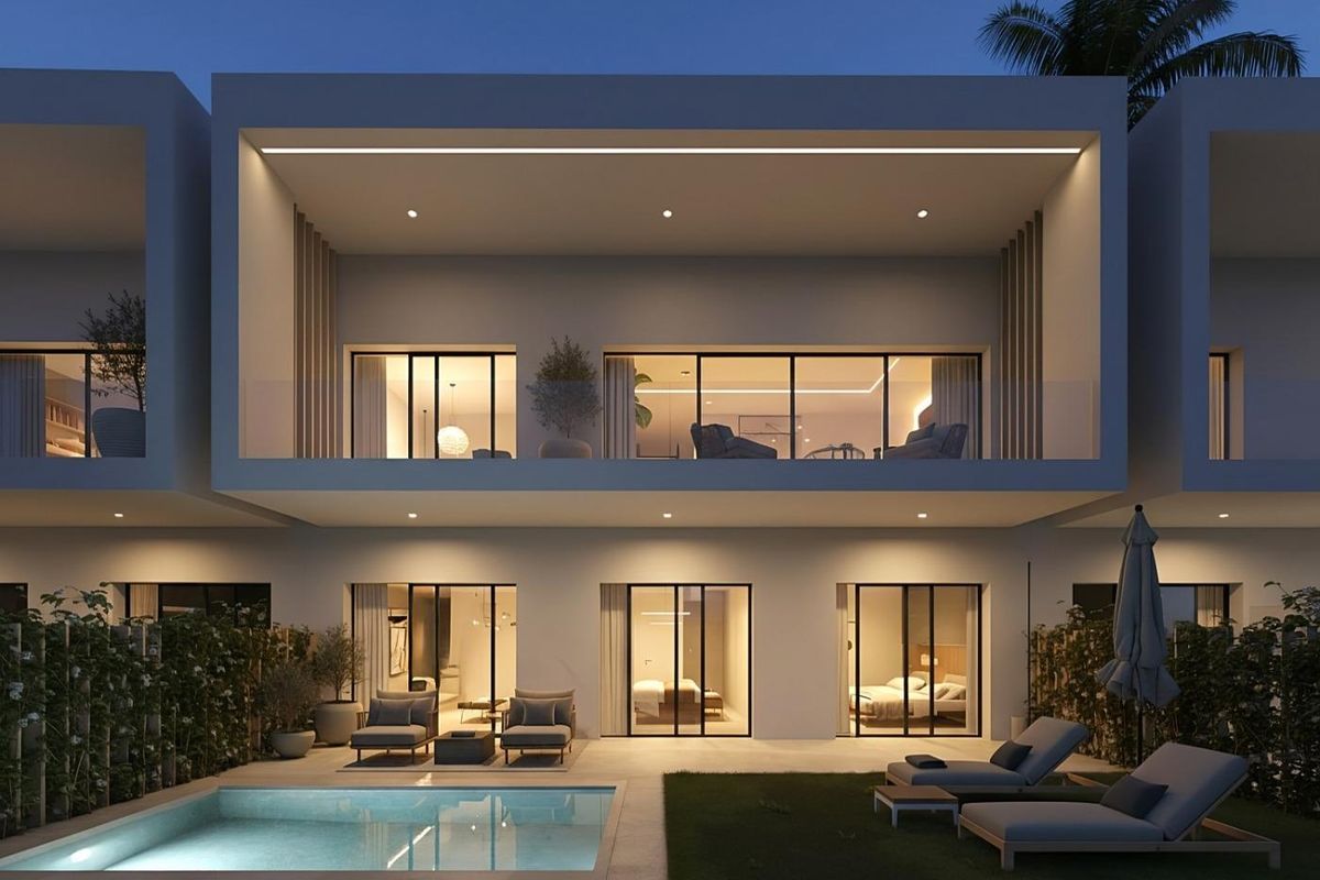 Casares town house exterior view