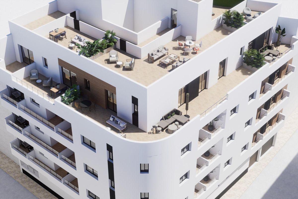 1-Hálószoba Apartman Torrevieja Terasz - Kép 10