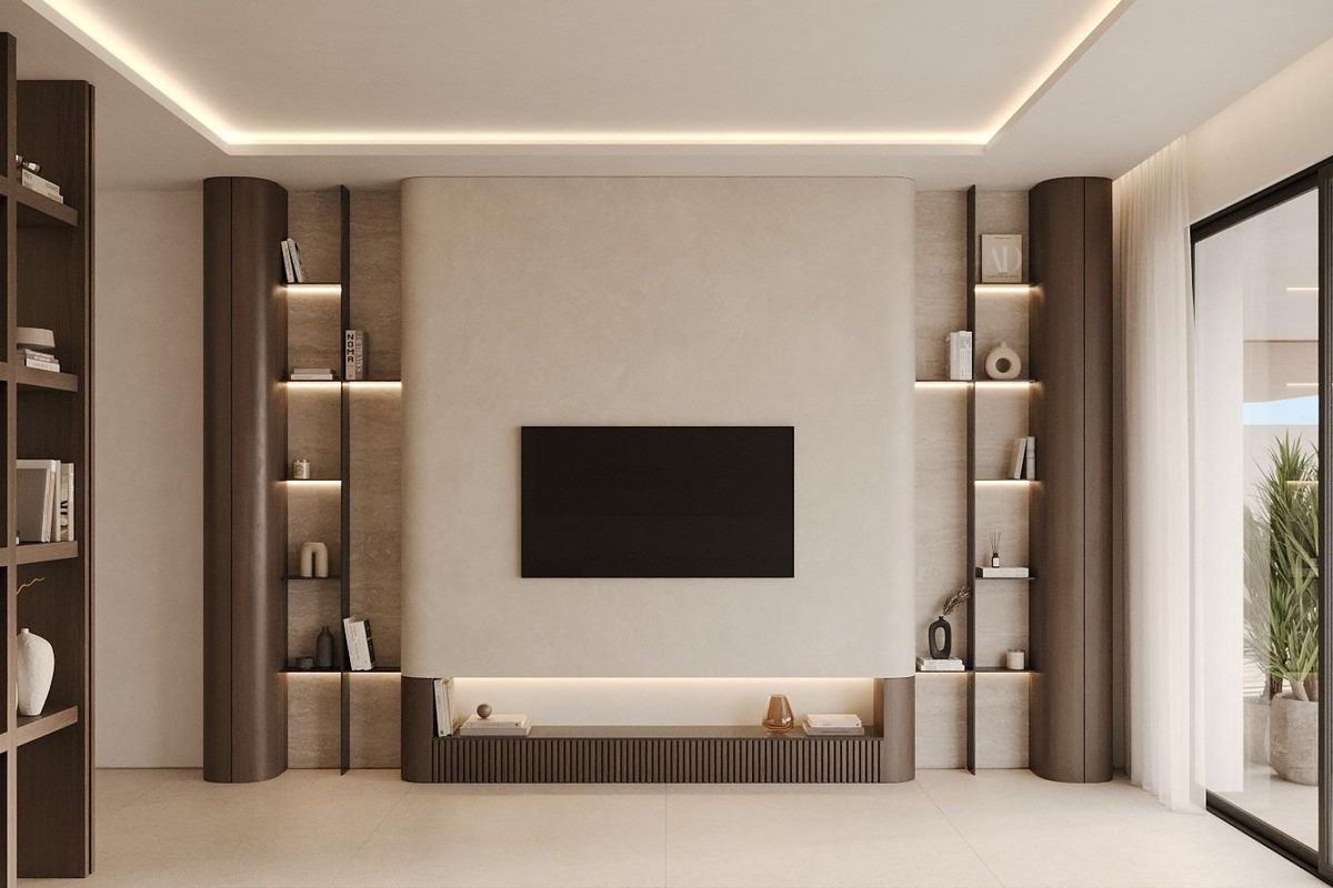 Fitnessruimte in appartementencomplex Estepona