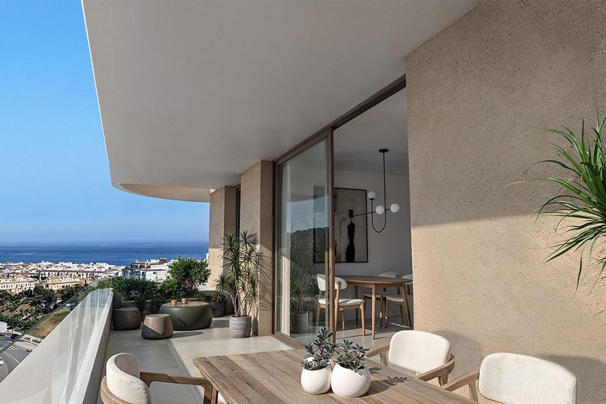 3-Slaapkamer Appartement Estepona Terras - Afbeelding 8