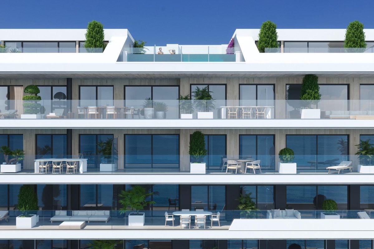 Exclusieve nieuwbouwappartementen en penthouses met uitzicht op zee in Fuengirola