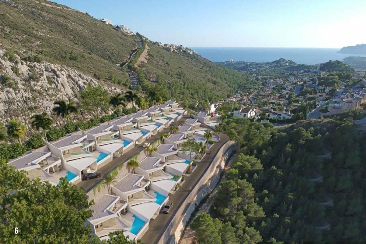 Modern villa exterior in Costa Blanca North