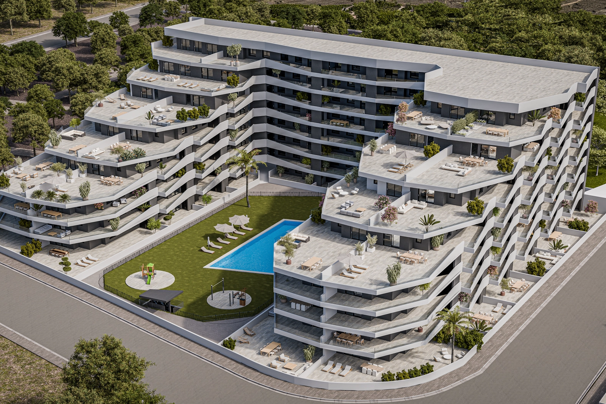 Visualisatie van het exterieur – Nature Resort, San Miguel de Salinas
