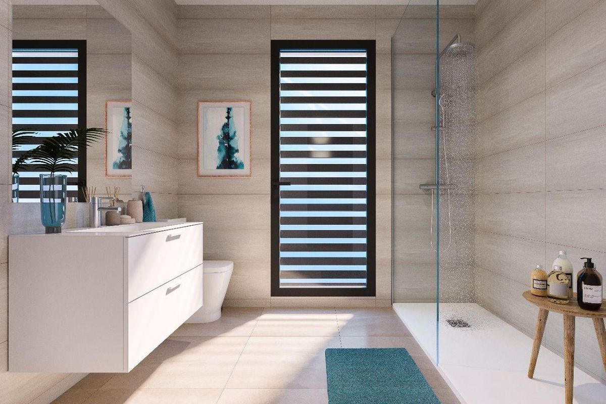 Außenansicht des Stadthauses in Mijas