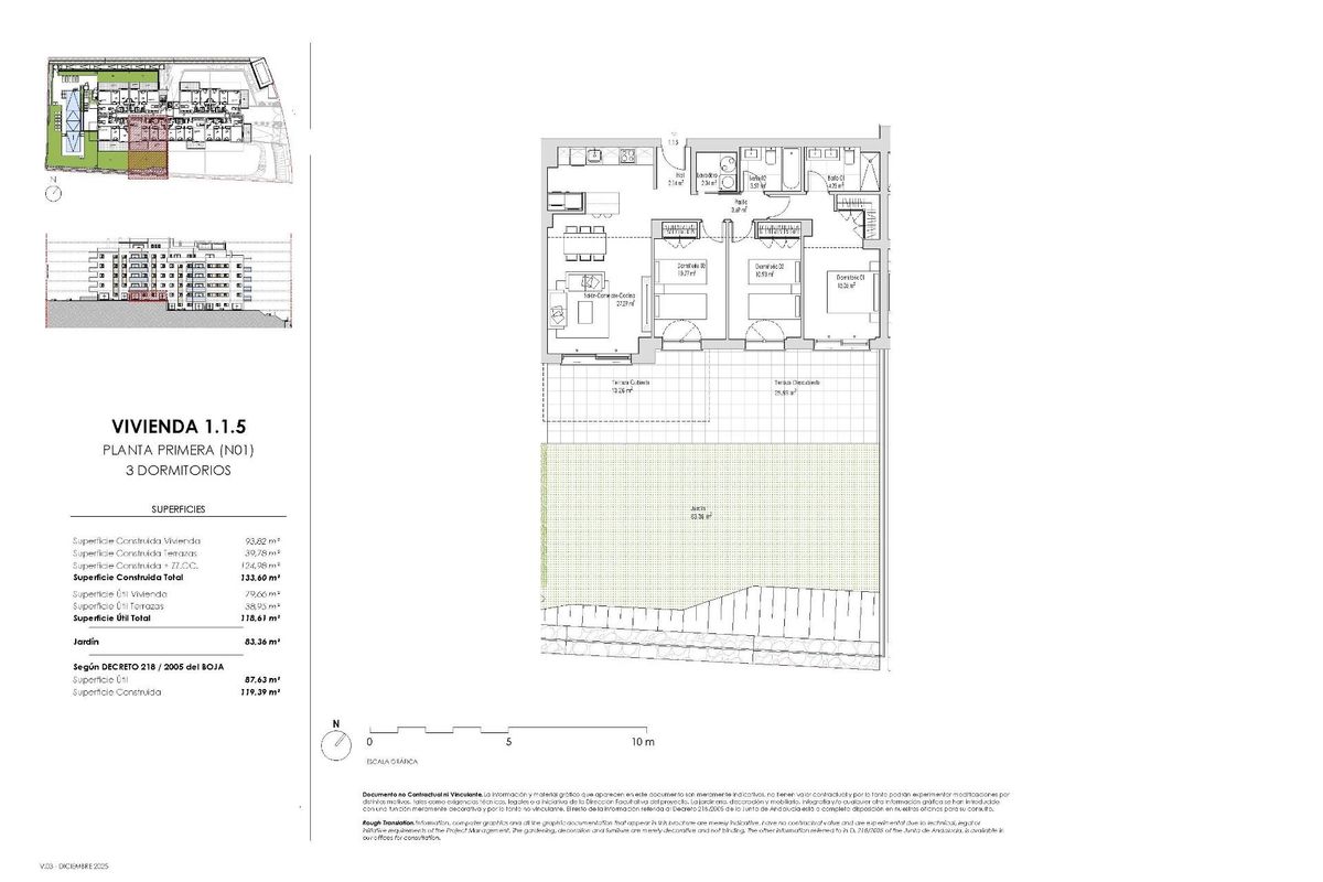 Moderne nieuwe appartementen met voorzieningen op het dak in Las Mesas Estepona