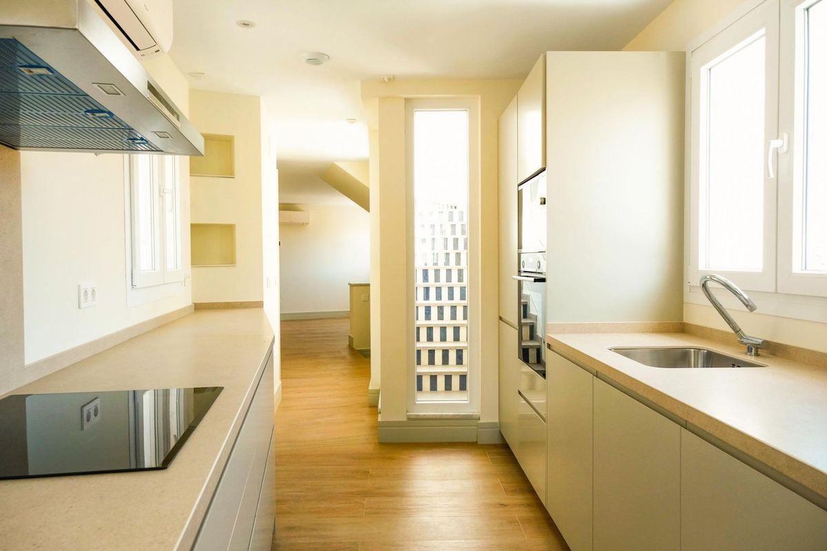 Fassade des Stadthauses in Málaga