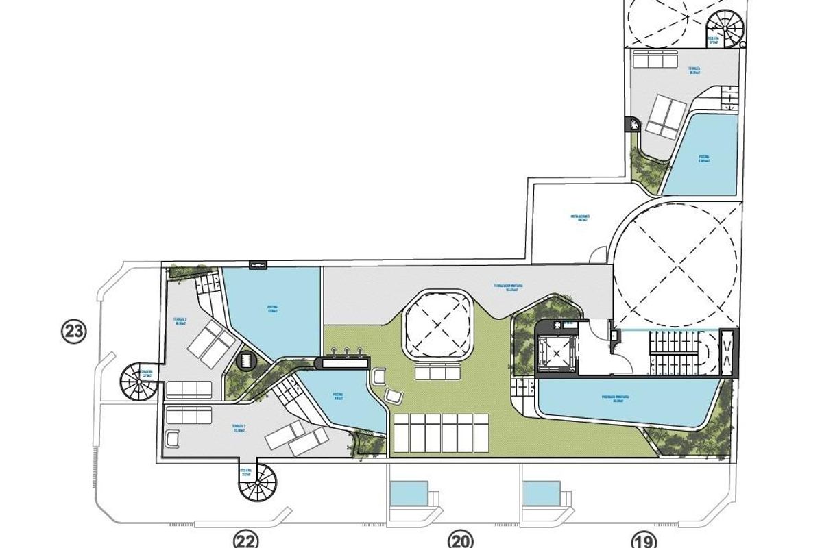 Entrance of luxury Torrevieja apartment