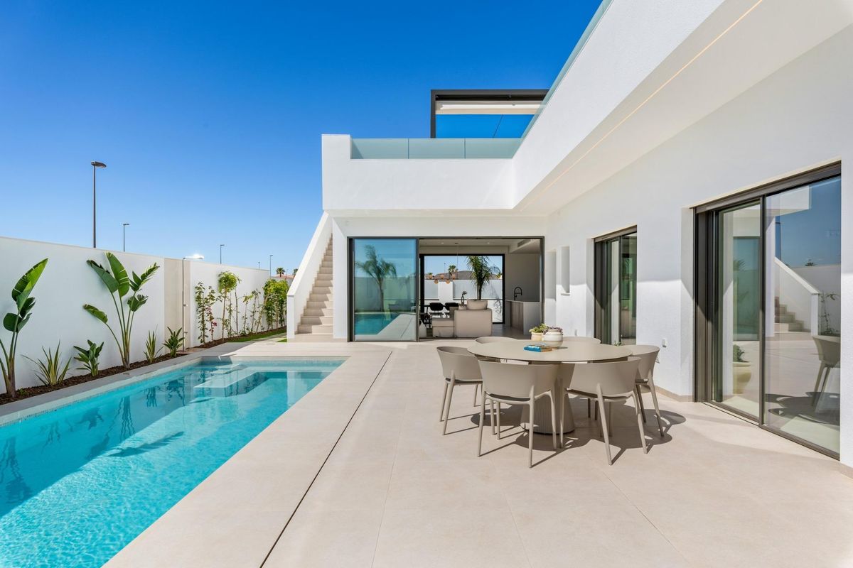 Private pool of San Javier villa