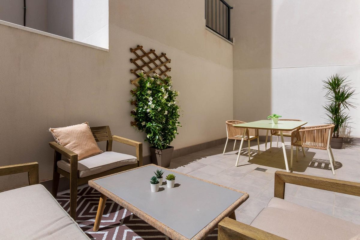 Moderne architectuur van Mijas complex
