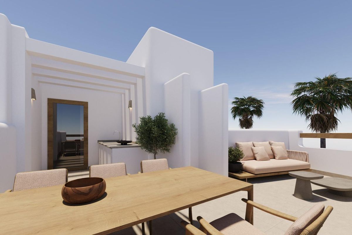 Terrasse im Bungalow in Torre Pacheco