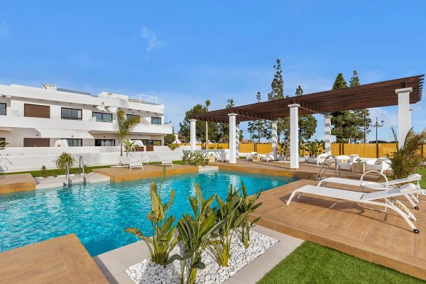 Nieuwbouw wooncomplex nabij Serena Golf en de Mar Menor in Los Alcazares