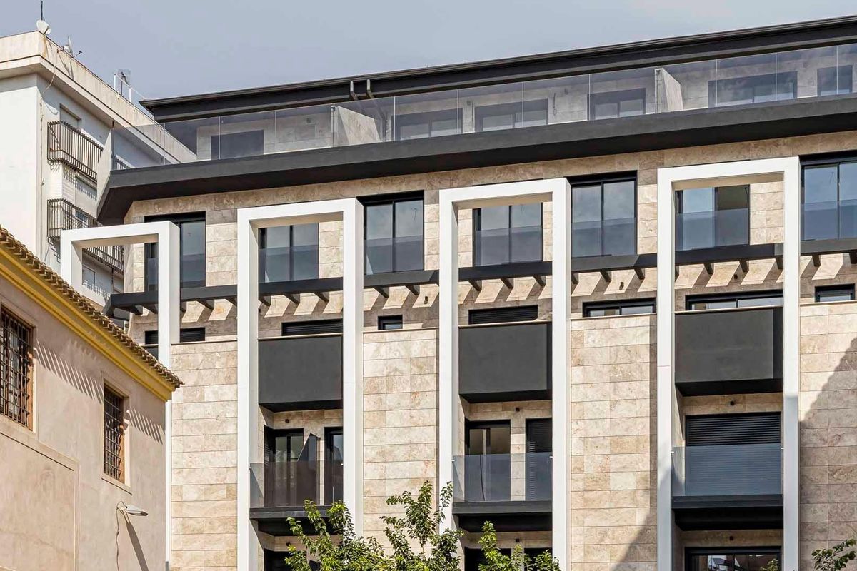 Duplex penthouse woonkamer in Murcia