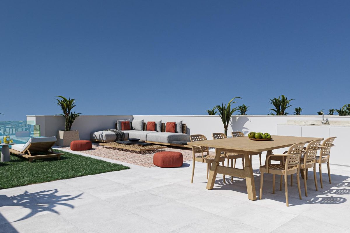 Moderne villa met terras in Torre Pacheco