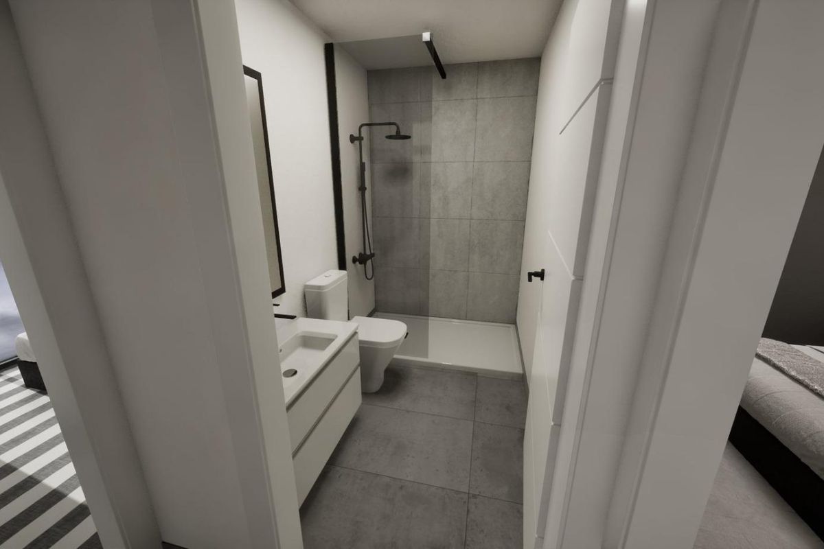 Moderne badkamer in Torre Pacheco villa