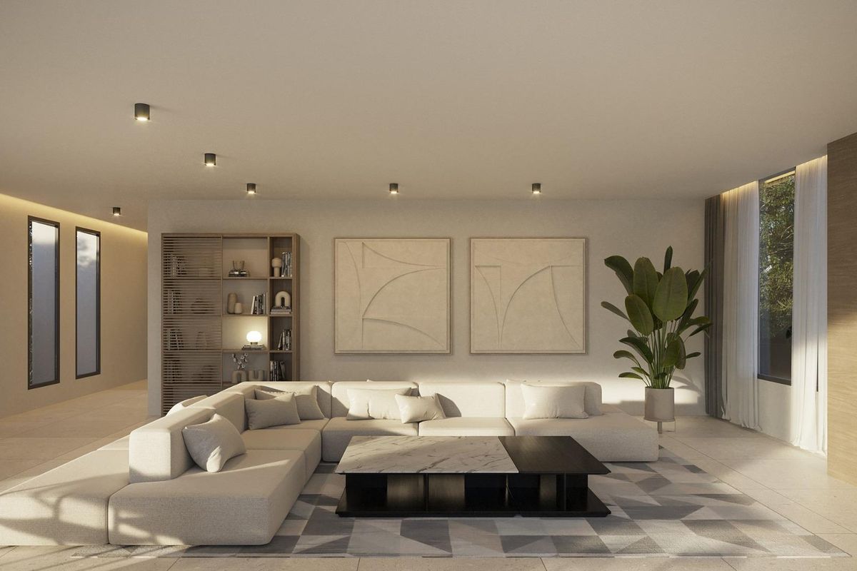 Slaapkamer met uitzicht op terras