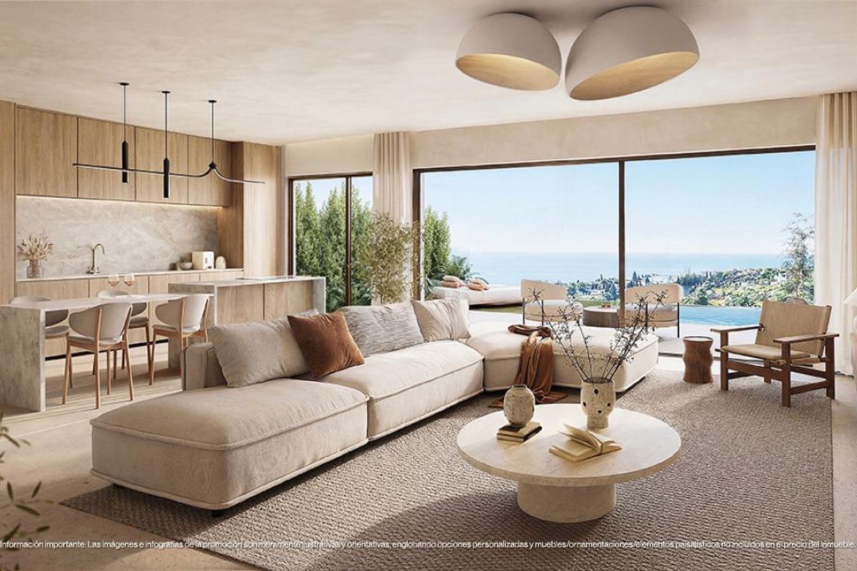 Aussicht von der Terrasse auf das Meer