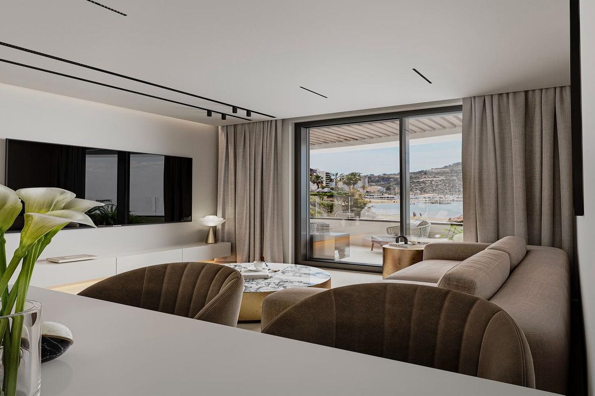 Moderne architectuur penthouse Calpe
