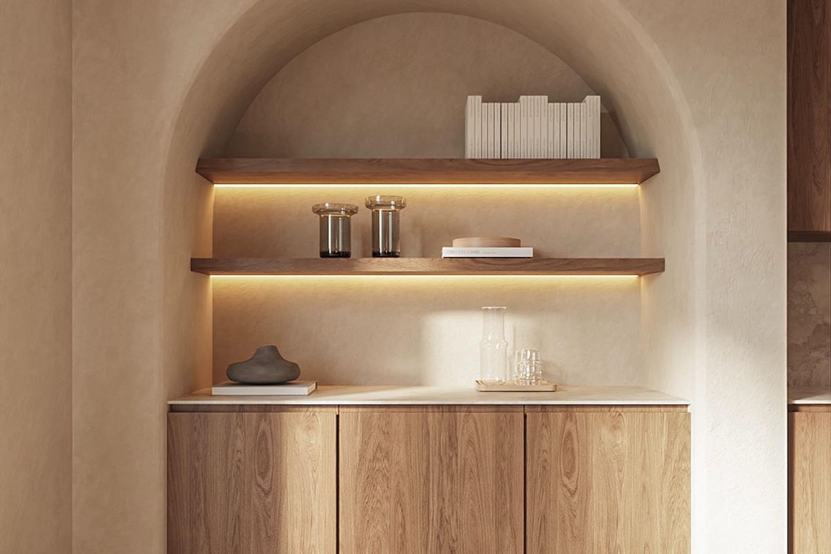 Designbadkamer met keramische afwerkingen