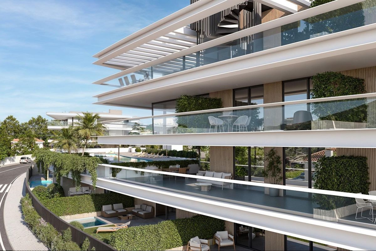 Modern kitchen in Manilva ground floor apartment