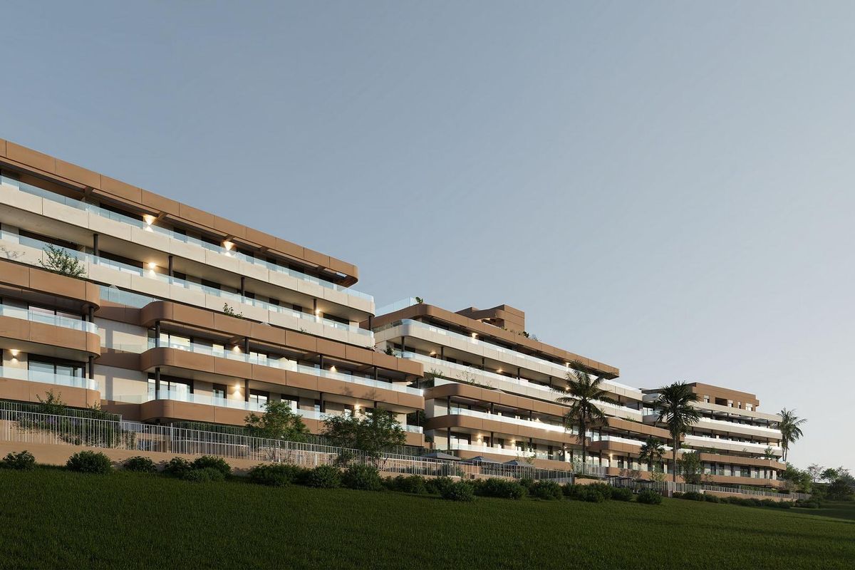 Außenansicht des Apartments in Estepona
