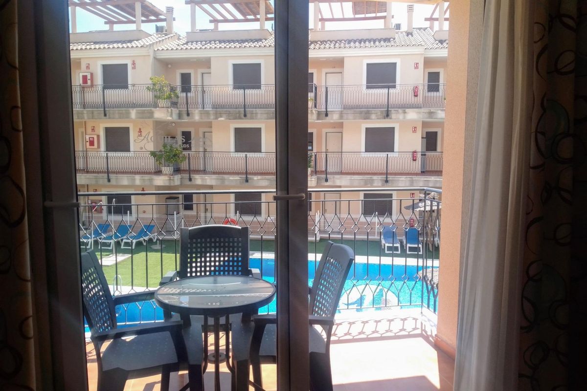 Gemeinschaftspool des Apartments in Aguilas