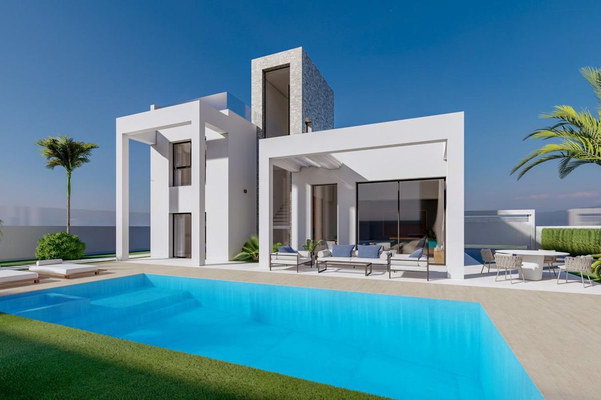 Luxury villa with sea views in Finestrat