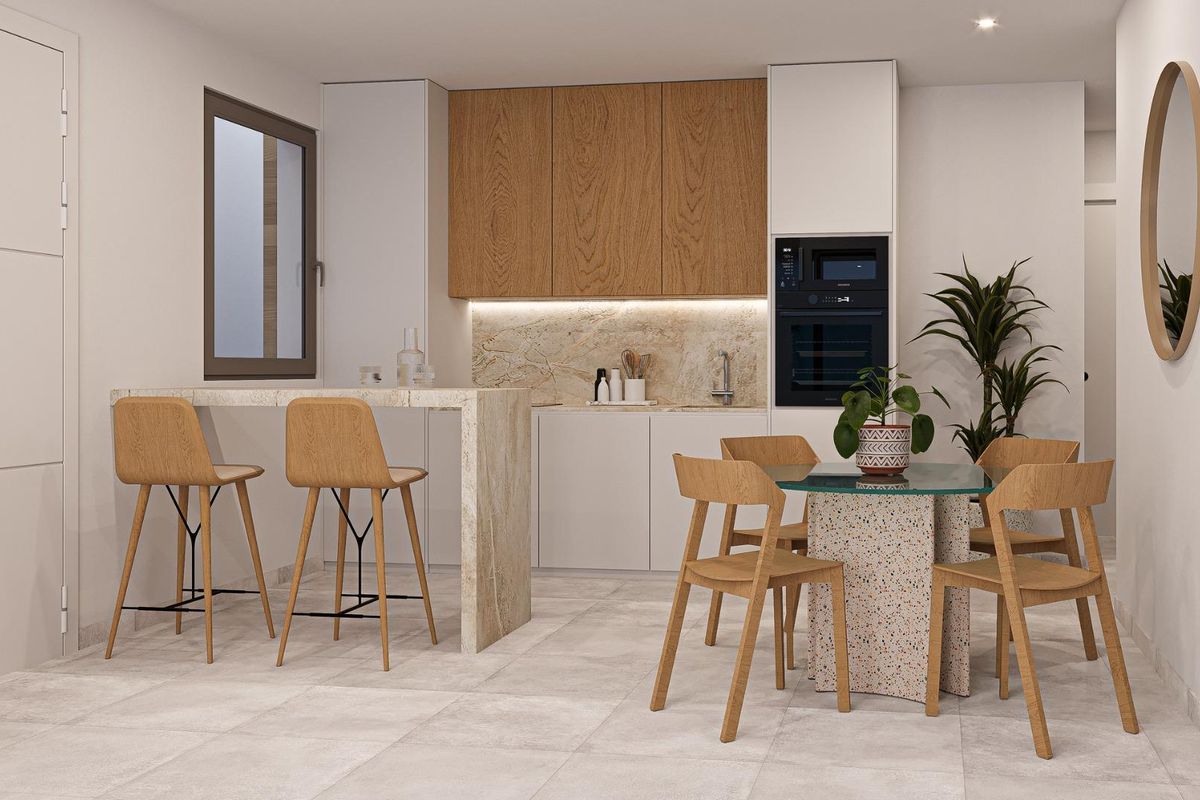 Keuken van villa in Torre Pacheco