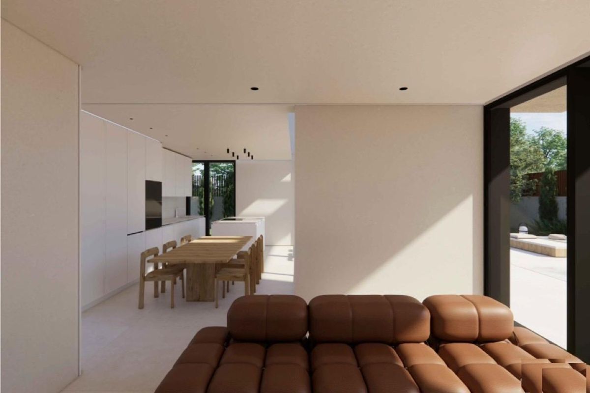 Ruime slaapkamer in villa Polop