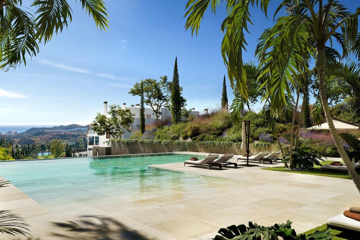 Infinity-zwembad met zeezicht