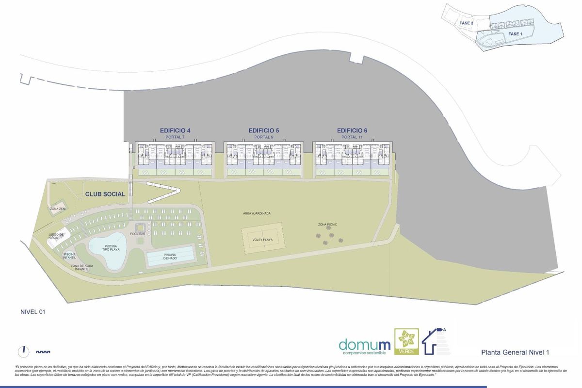 Plattegrond van een modern 2-slaapkamer appartement in San Roque, met indeling en ontwerp.