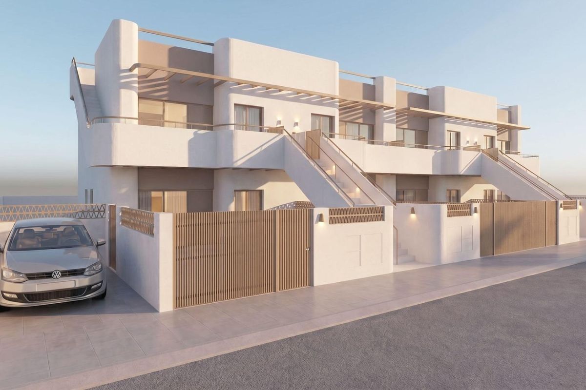 2 hálószobás bungaló nappali Pilar de la Horadada