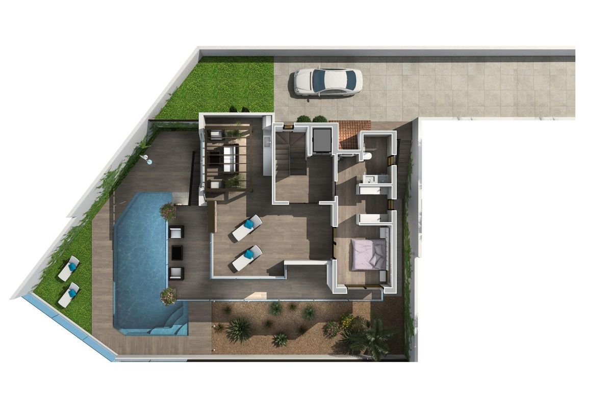 Luxe villa’s direct aan de golfbaan in Ciudad Quesada, Costa Blanca
