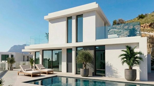 Luxusvilla mit Pool in Benidorm