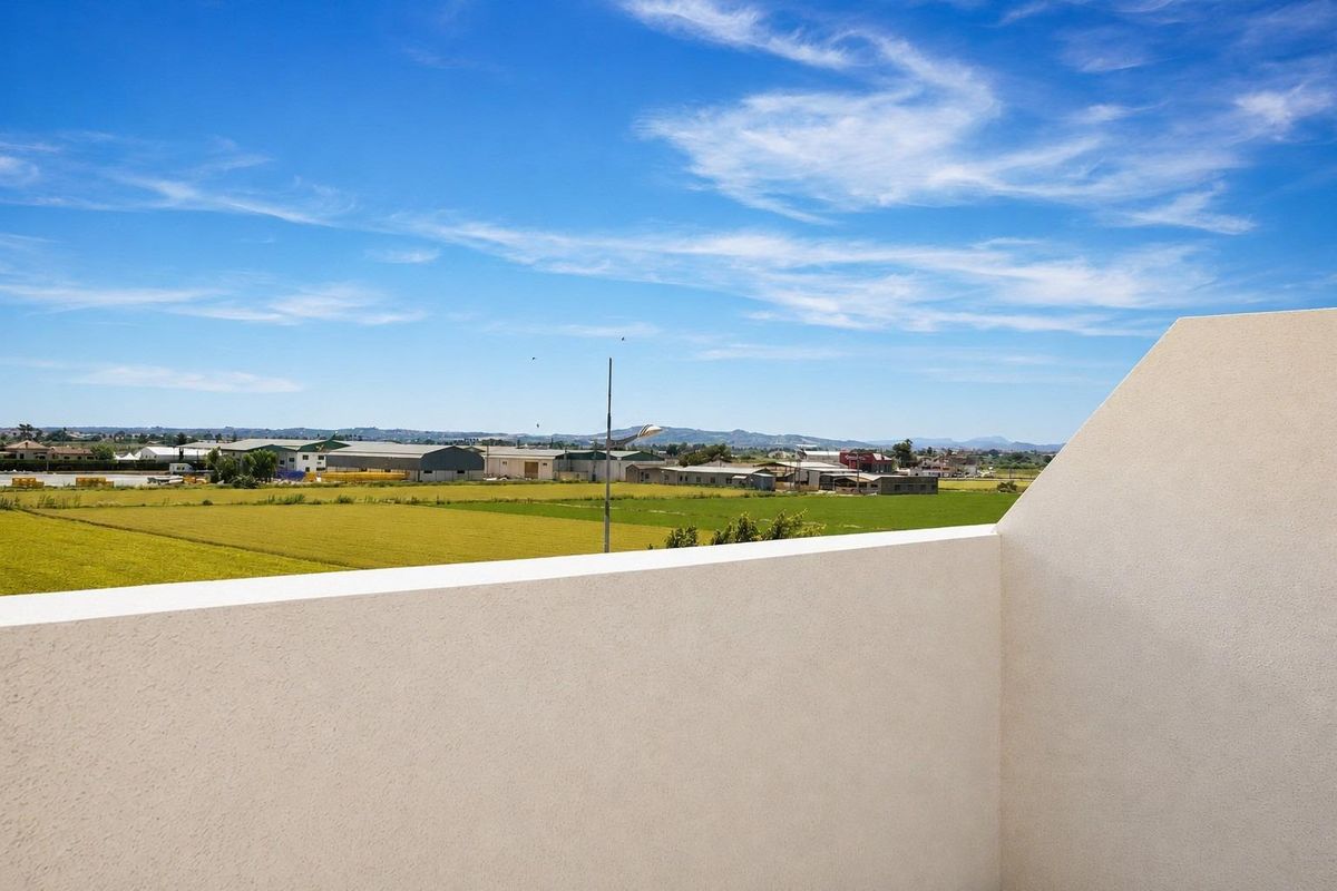 Spacious terrace of Dolores town house