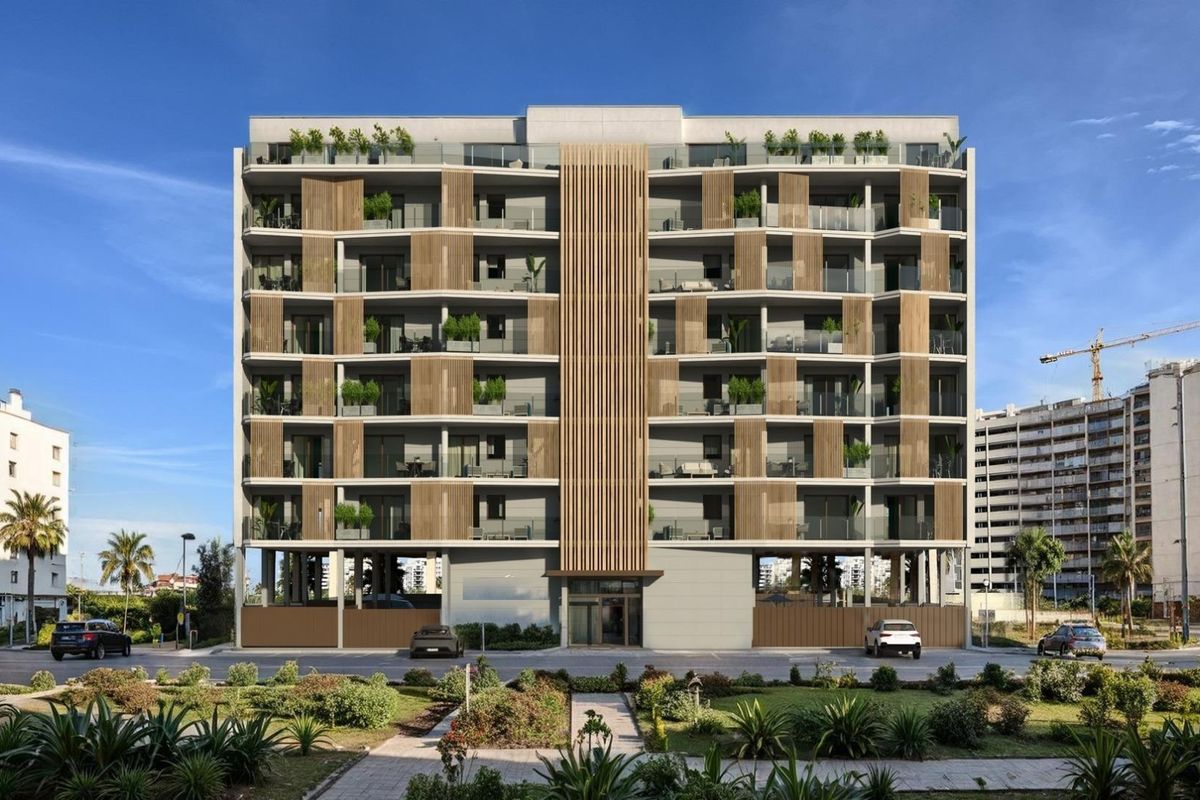 Modern apartman Moncofa tengerparti kilátással