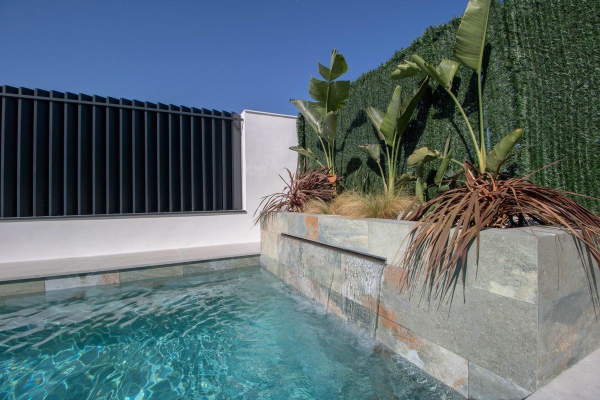 Master bedroom with large windows