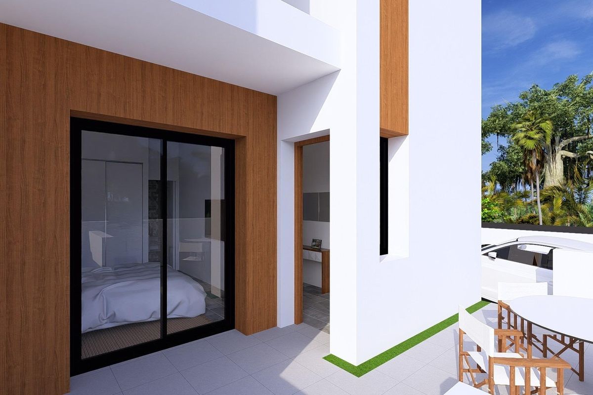 3-Schlafzimmer Villa Daya Nueva Pool - Bild 11