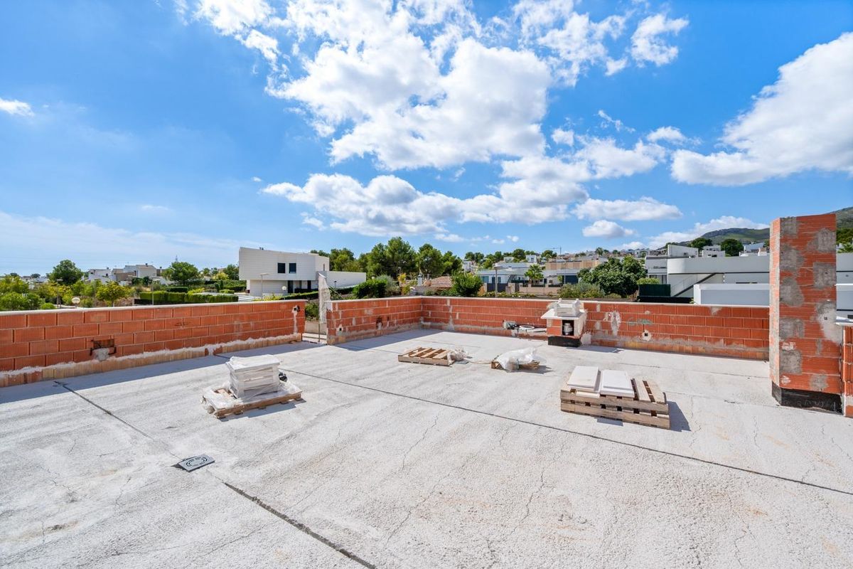 Moderne luxe villa's te koop in Polop de la Marina, Costa Blanca